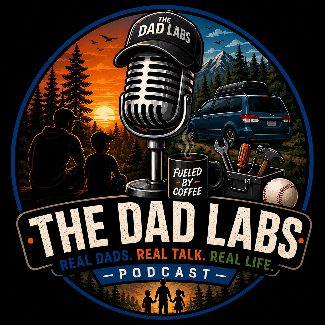 The Dad Labs Podcast logo